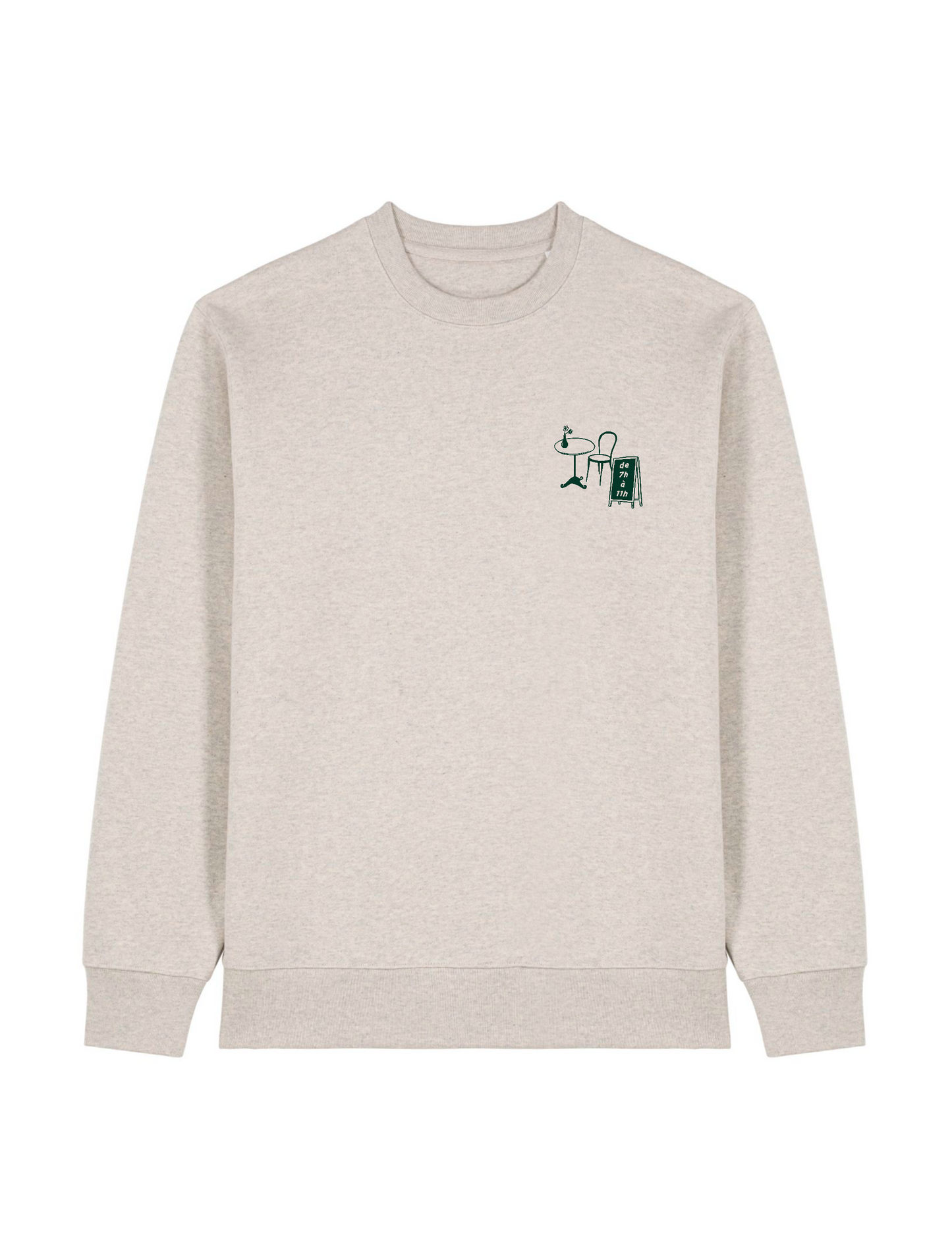 Pullover "Pain au Chocolat", Hellbraun