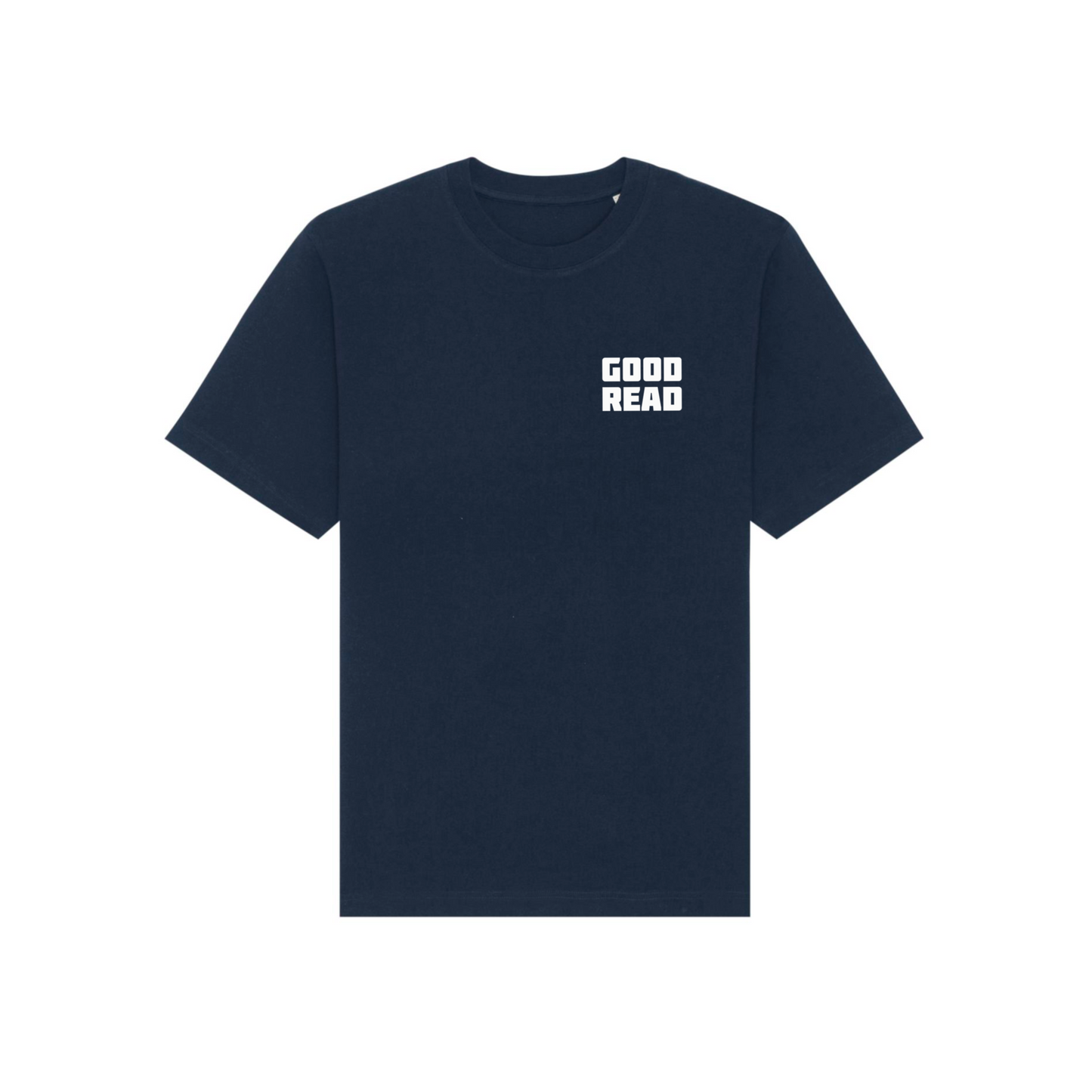T-Shirt "Good Read", French Navy