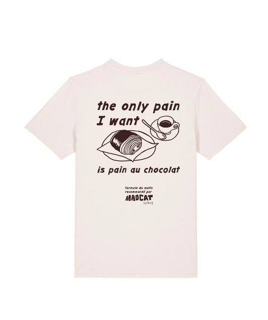 T-Shirt "Pain au chocolat", Off-White