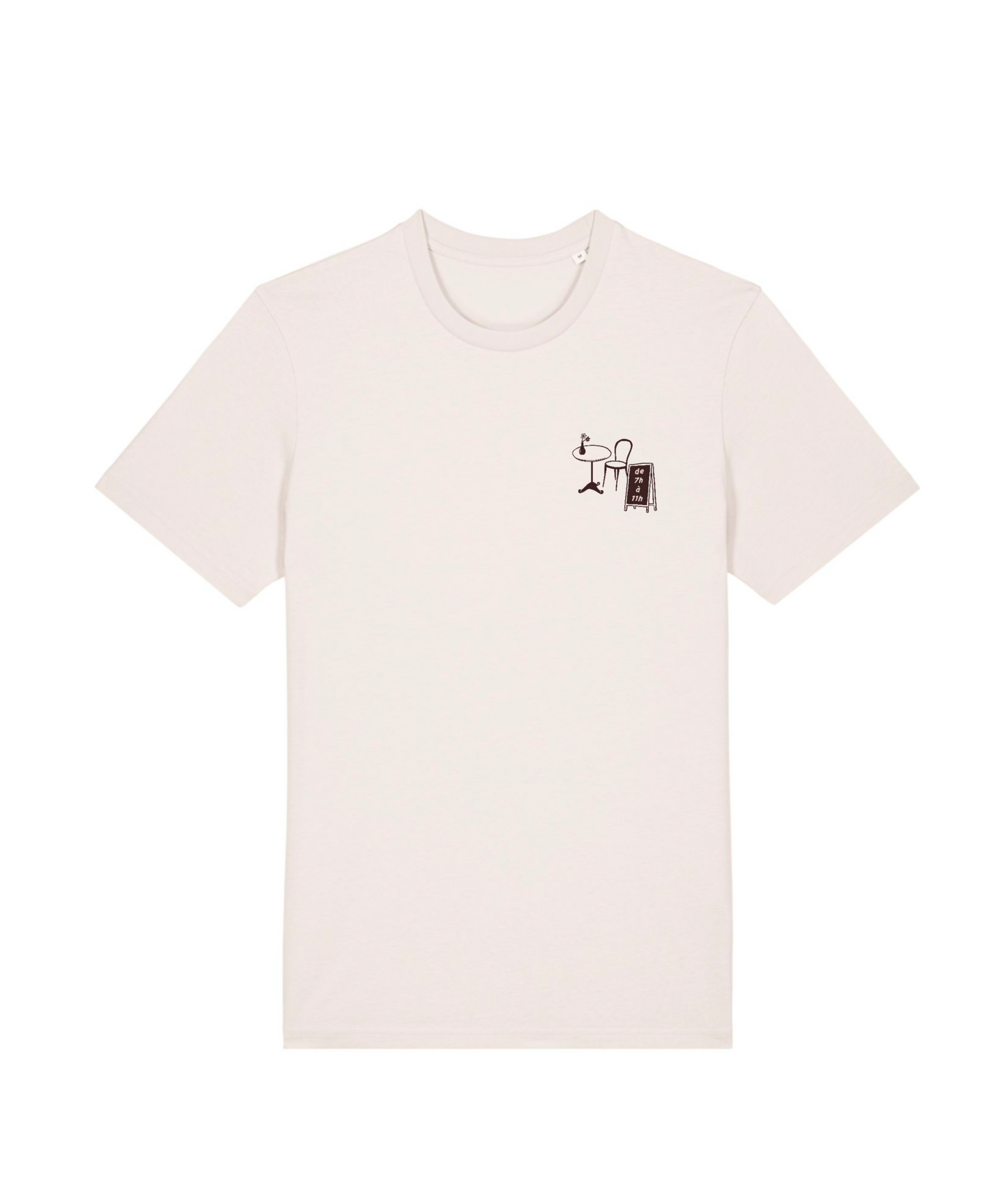 T-Shirt "Pain au chocolat", Off-White
