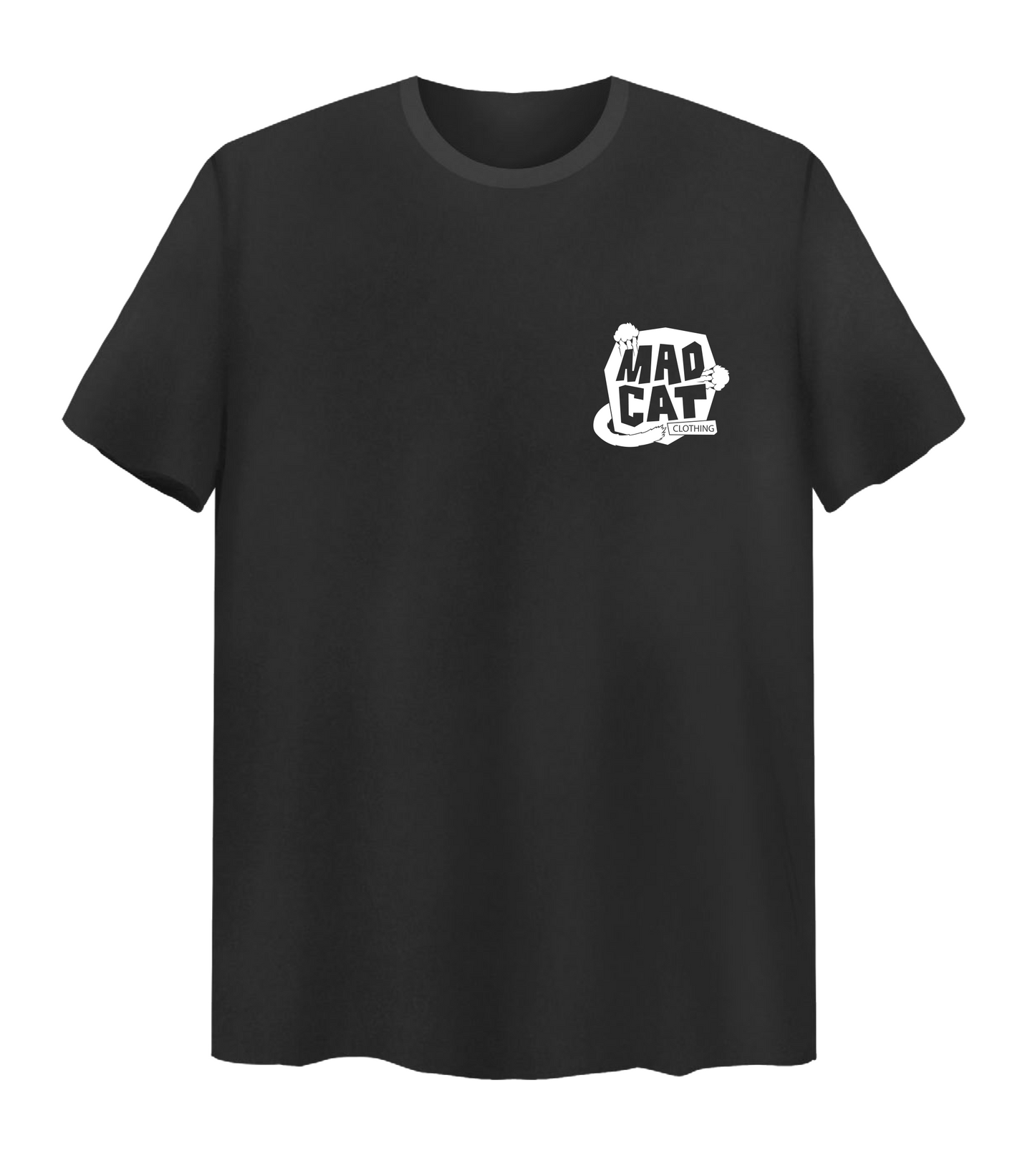 T-Shirt TSVO x Mad Cat Clothing "Megafon", Black