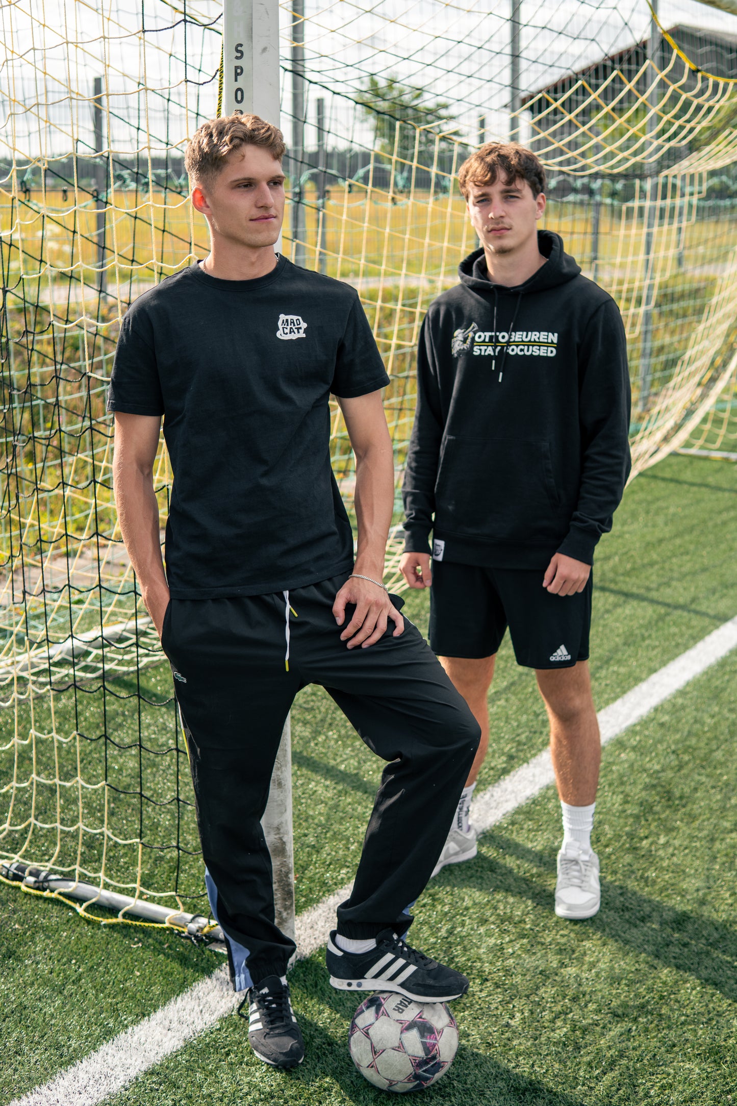 Hoodie TSVO x Mad Cat Clothing "Megafon", Black